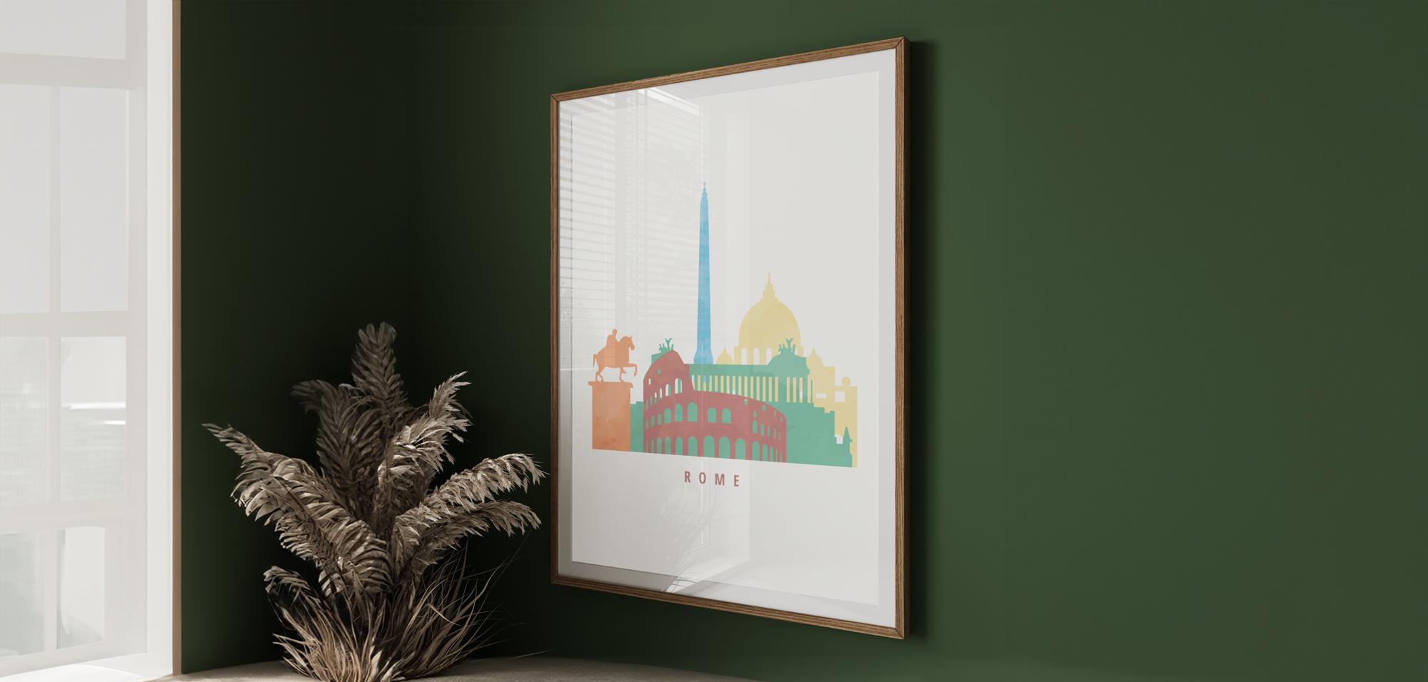 City Illustrations Pop art