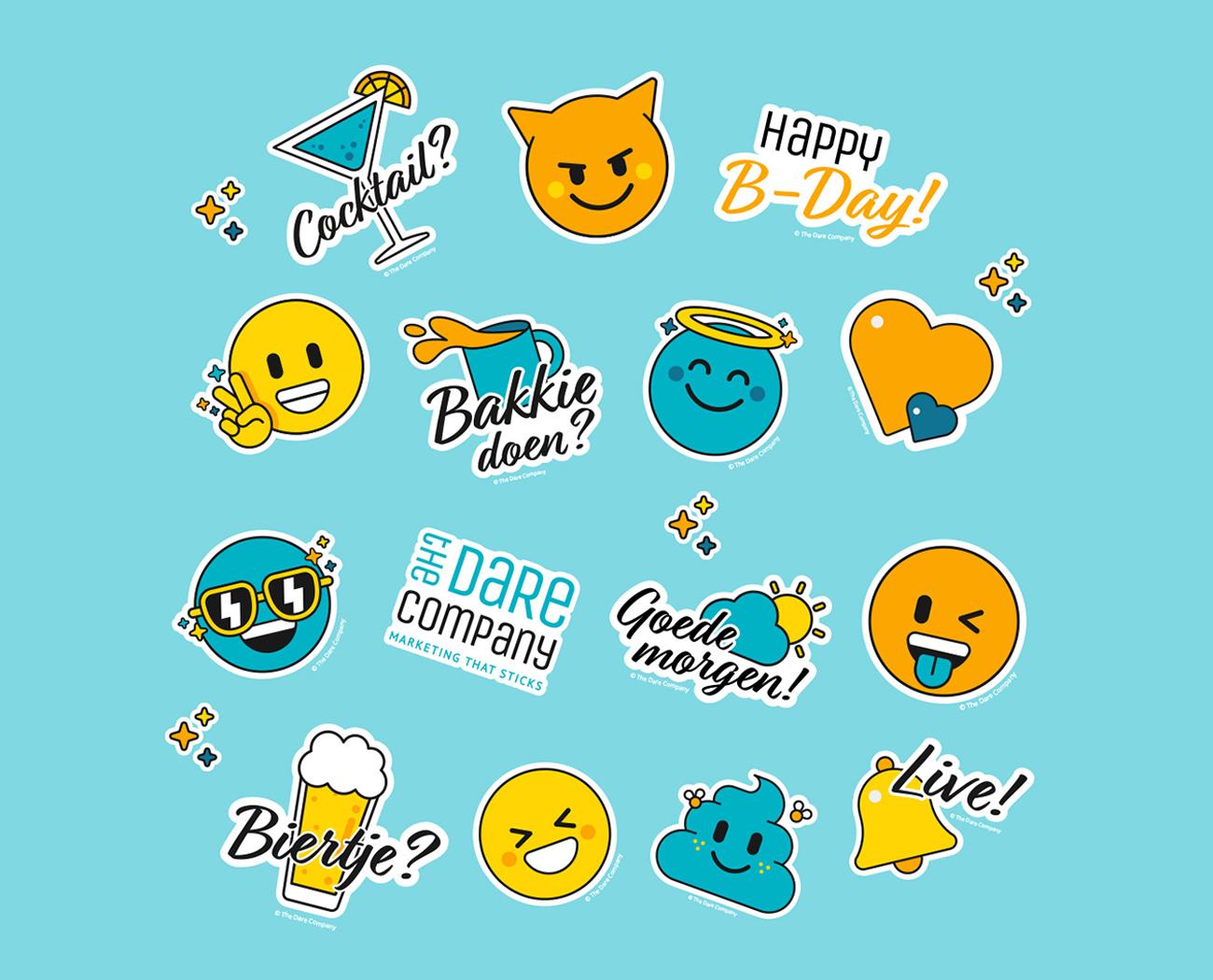 Stickerpacks | vrolijke stickers
