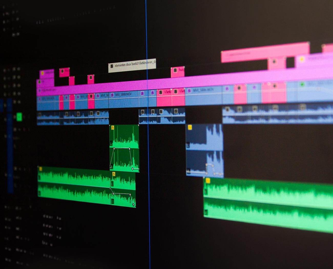 Video marketing | video wordt bewerkt