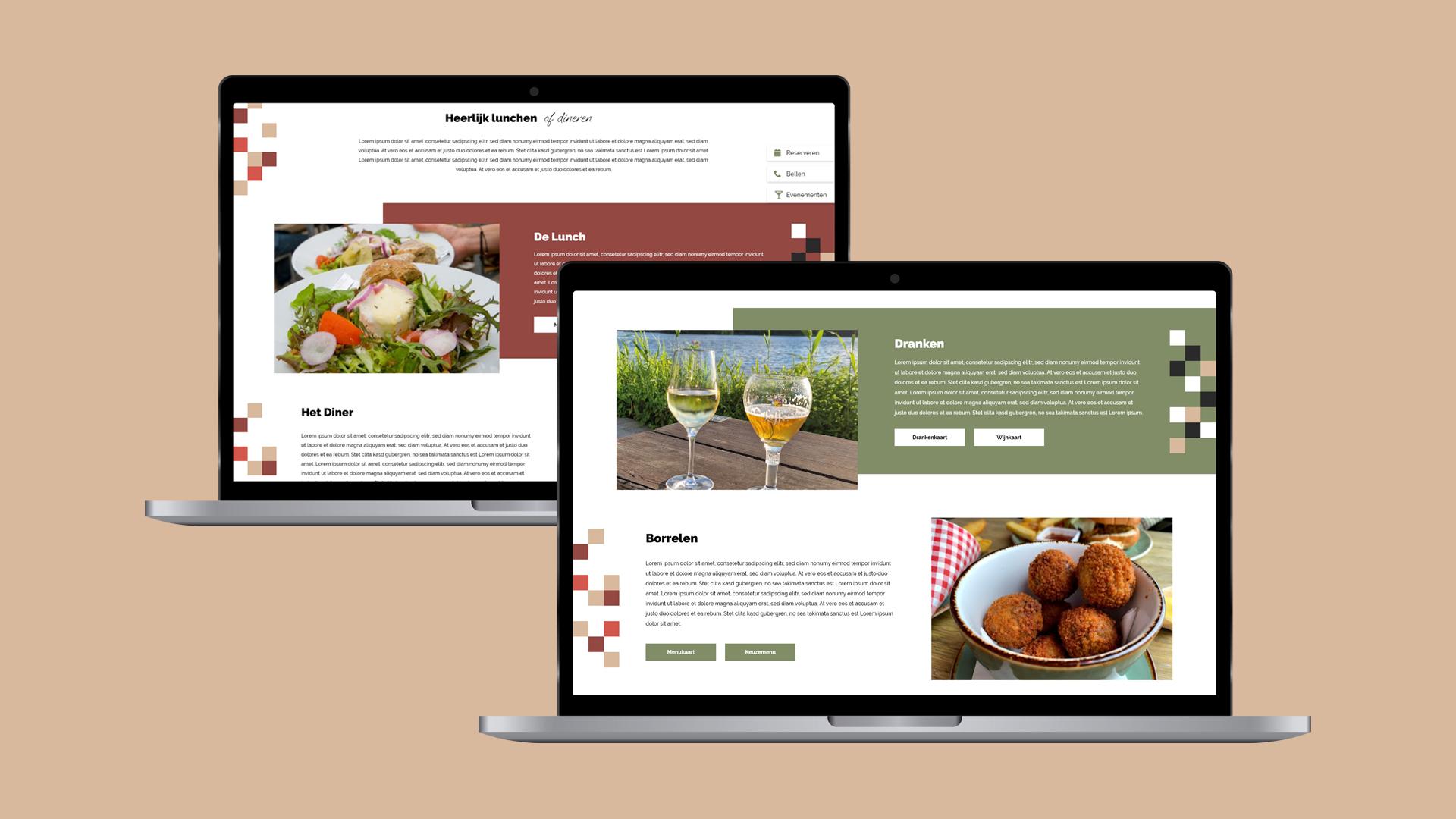 nieuwe website de tuin door the dare company