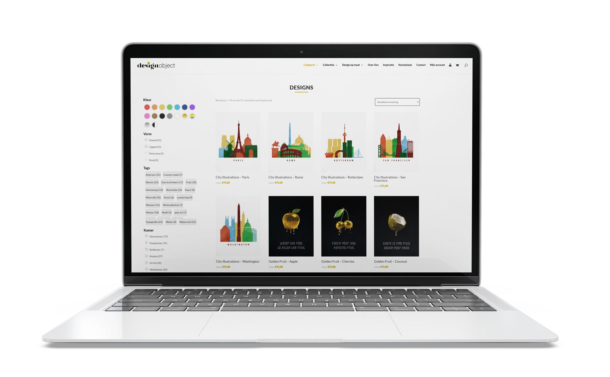 Portfolio | Design Object laptop 2