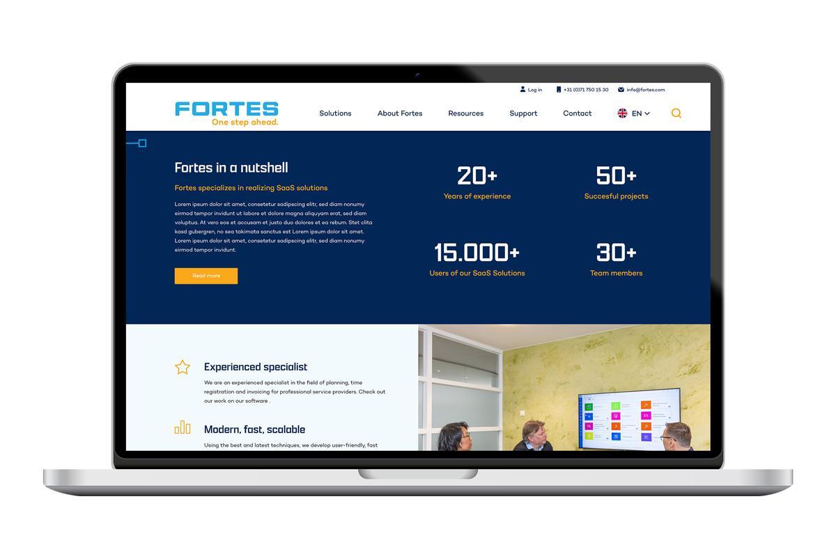 Portfolio | Fortes laptop about us