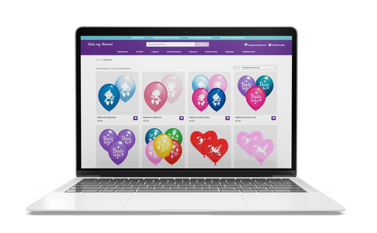 Portfolio | Make My Moment mockup 3