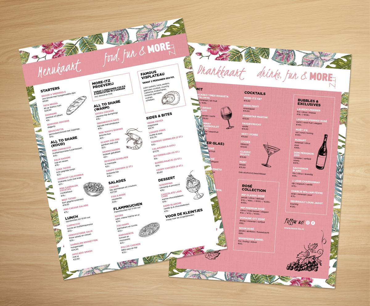 More-itz menu